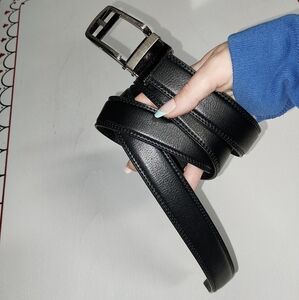 Black Comfort Click Men's Belt